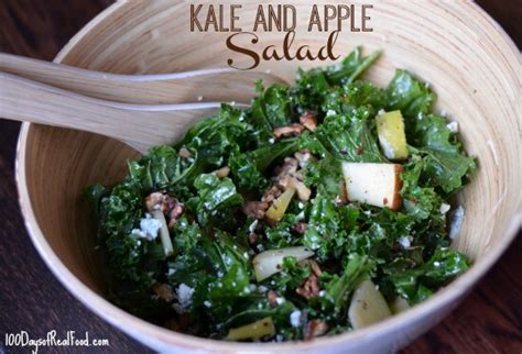 kale-and-apple-salad-100-days-of-real-food image