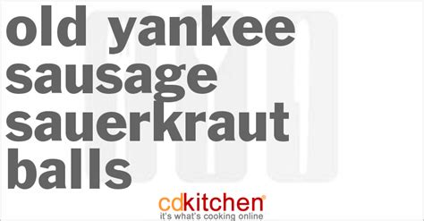 old-yankee-sausage-sauerkraut-balls image