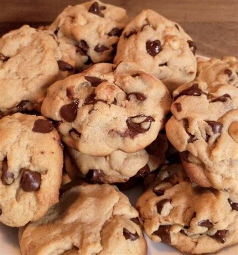 double-peanut-butter-chocolate-chip-cookies image