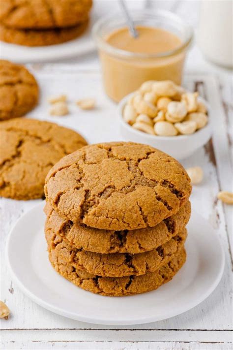 gluten-free-peanut-butter-cookies-flourless-the image
