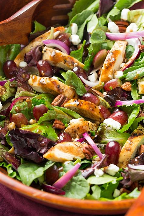 grilled-chicken-and-grape-spring-salad-with-goat-cheese image