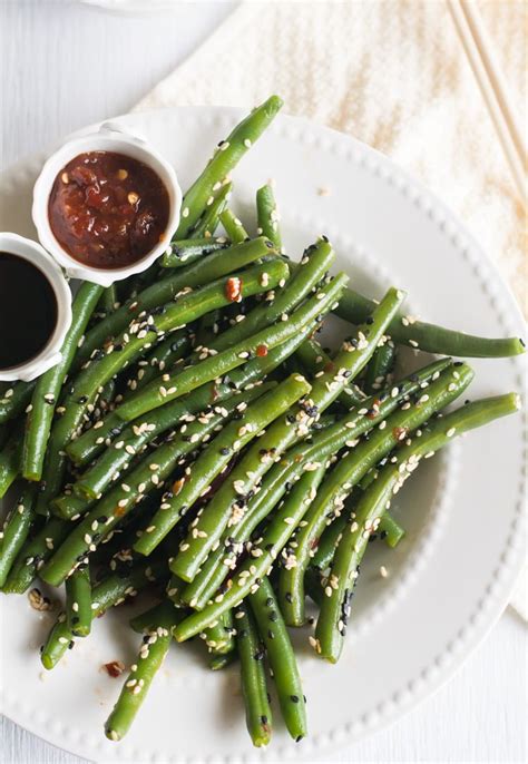 spicy-chinese-green-beans-pepper-bowl image
