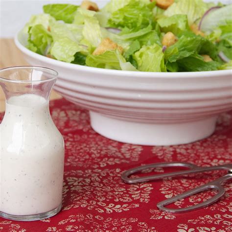 romaine-salad-with-creamy-pepper-parmesan-dressing image