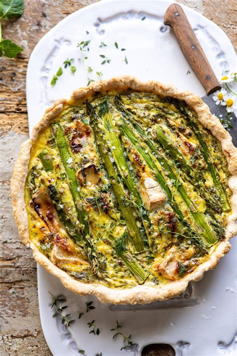 asparagus-and-brie-quiche-half-baked-harvest image