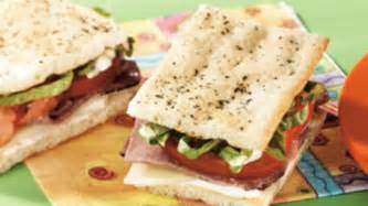 easy-beef-focaccia-sandwiches-recipe-pillsburycom image