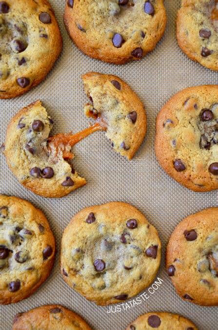 caramel-stuffed-chocolate-chip-cookies-just-a-taste image