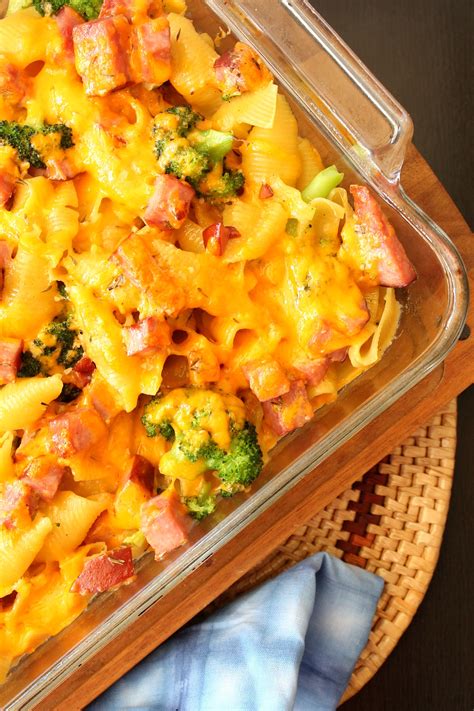 cheesy-broccoli-ham-pasta-5-dinners image