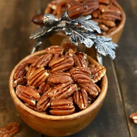 the-best-roasted-pecans-grits-and-pinecones image