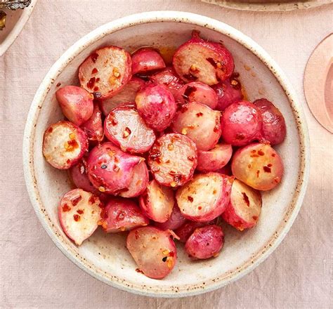 chilli-butter-smashed-radishes-bbc-good-food-middle image
