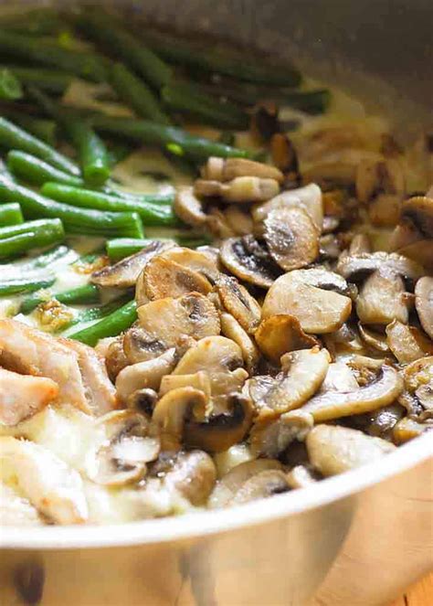 one-skillet-chicken-with-green-beans-and-mushrooms image