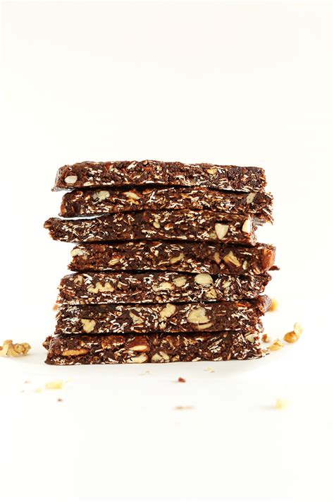 healthy-chocolate-granola-bars-minimalist-baker image