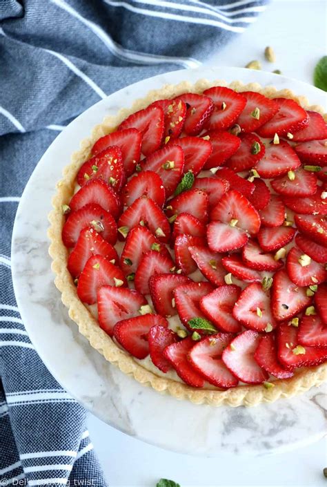 french-strawberry-tart-with-pastry-cream-dels image
