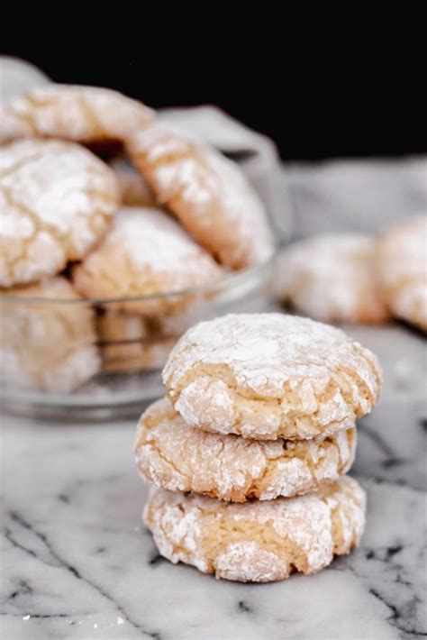 easy-italian-almond-cookies-amaretti-savoring-italy image