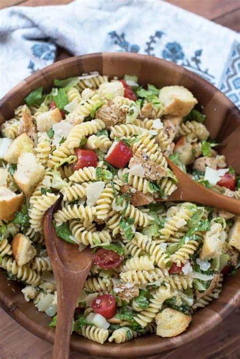 chicken-caesar-pasta-salad-valeries-kitchen image