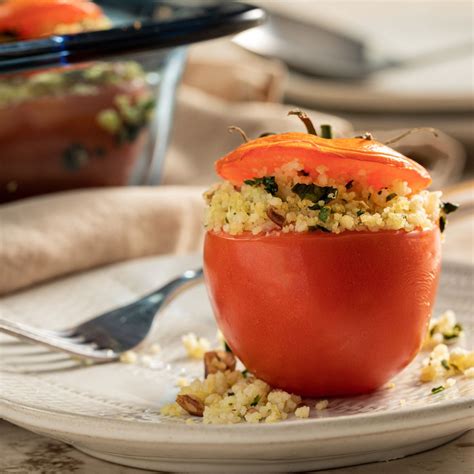 couscous-stuffed-tomatoes-gourmet-garden image