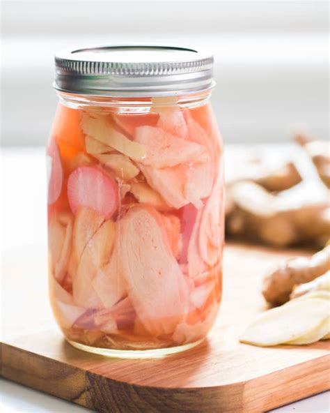 how-to-pickle-ginger-spicy-sweet-salty-kitchn image