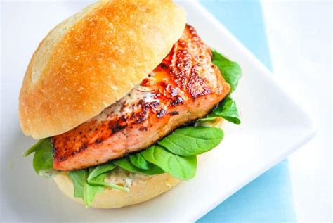 pan-seared-salmon-burgers-with-chipotle-mayonnaise image