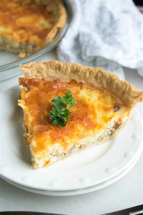 easy-breakfast-quiche-southern-plate image