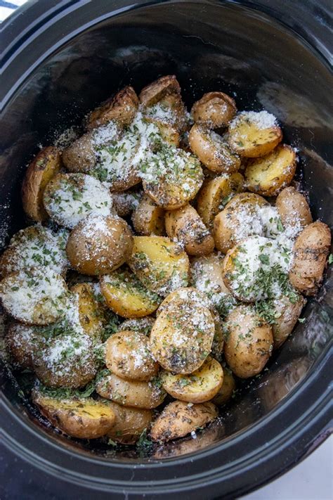 easy-slow-cooker-ranch-potatoes-the-recipe-pot image