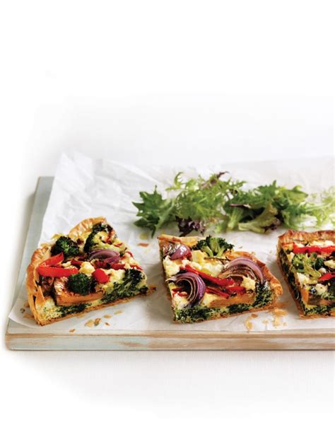 roasted-vegetable-and-feta-tarts-healthy-food-guide image