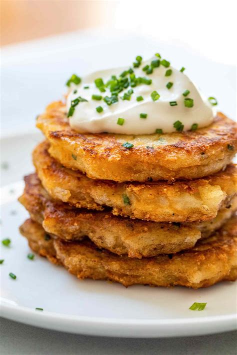 mashed-potato-pancakes-recipe-simply image