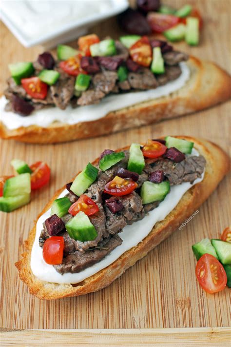 open-faced-greek-steak-sandwiches-emily-bites image