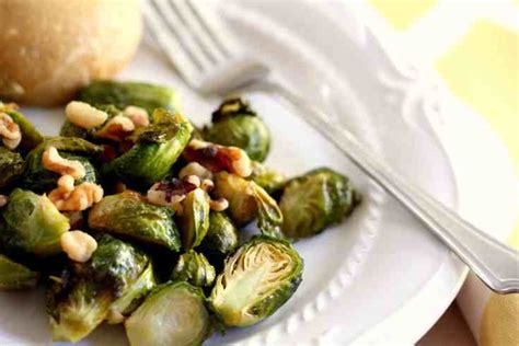 maple-roasted-brussels-sprouts-with-walnuts-the image