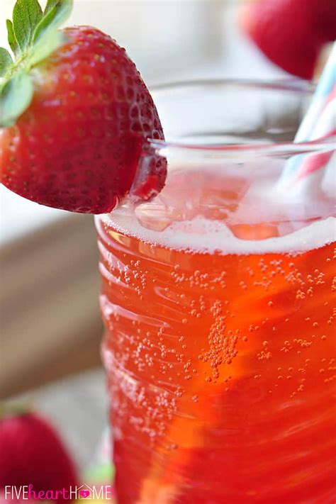 strawberry-syrup-for-strawberry-soda-fivehearthome image