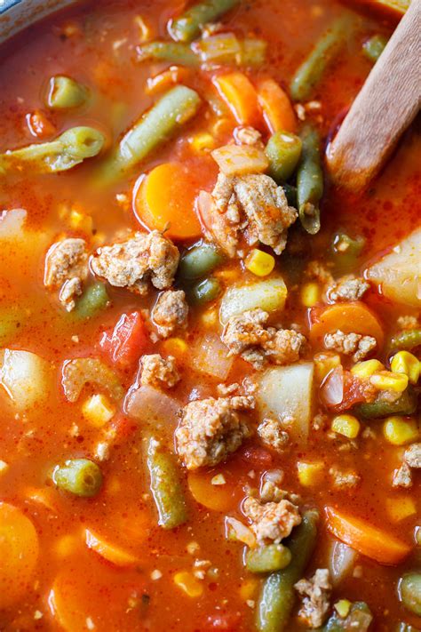 ground-turkey-vegetable-soup-recipe-dear-crissy image