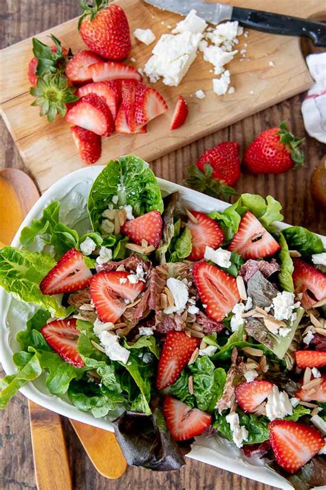 dang-good-strawberry-salad-with-feta-tangy image