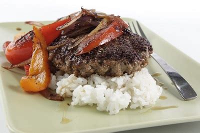 salisbury-steak-with-balsamic-peppers-and-onions image