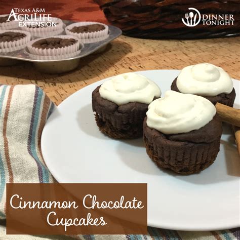 cinnamon-chocolate-cupcakes-dinner-tonight image