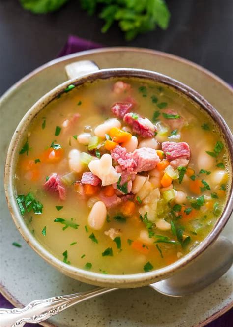 leftover-ham-and-bean-soup-delicious-simple image