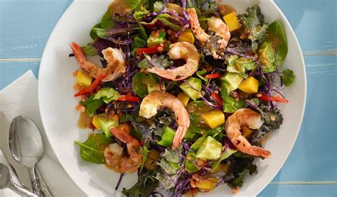 caribbean-jerk-and-shrimp-salad image