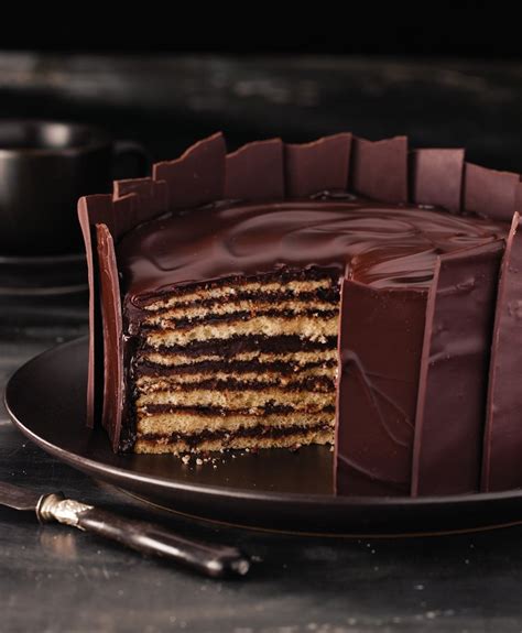 very-chocolatey-dobos-torte-recipe-dr-oetker image