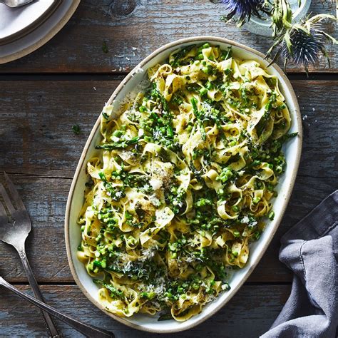 tagliarini-with-asparagus-and-herbs-recipe-on-food52 image