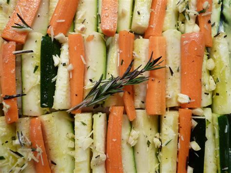 garlic-roasted-carrots-and-zucchini-the-chewy-life image