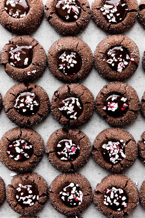 chocolate-peppermint-thumbprints-sallys-baking image
