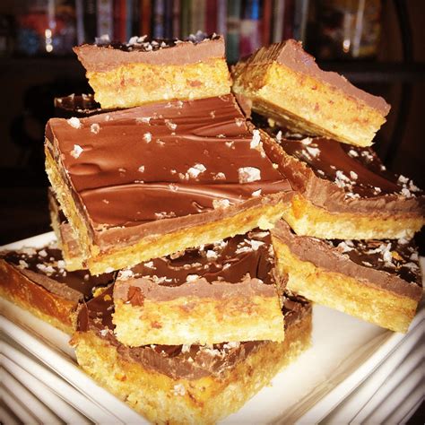 salted-caramel-squares-food-snob image