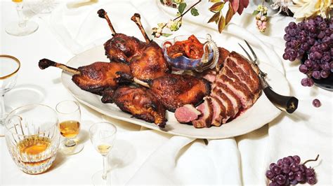 duck-two-ways-with-clementine-fig-relish-recipe-bon image