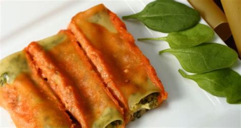 spinach-mushroom-cannelloni image
