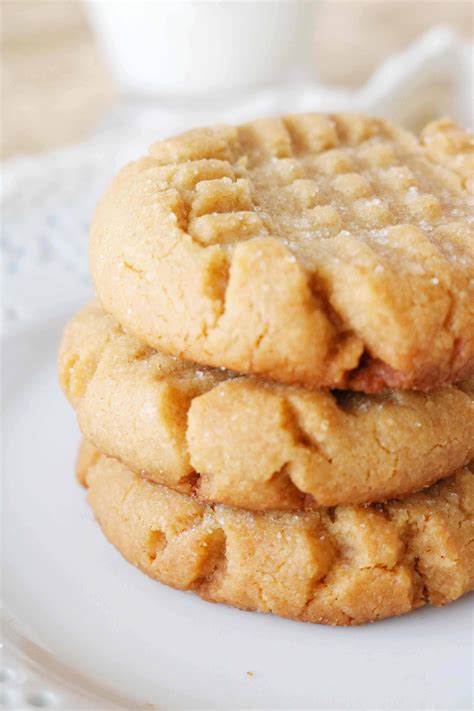 the-easiest-chewy-peanut-butter-cookies image