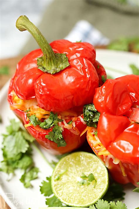 vegetarian-stuffed-peppers-meatless-monday image
