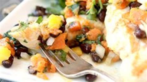 chicken-with-roasted-sweet-potato-salsa image