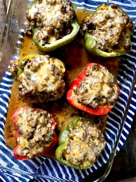 philly-cheese-style-stuffed-peppers-the-skinnyish-dish image