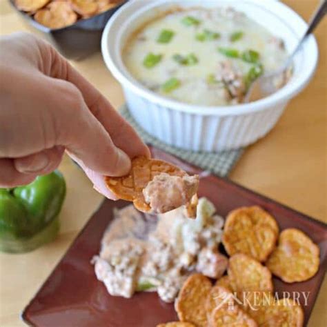 green-pepper-dip-an-easy-cheesy-appetizer image