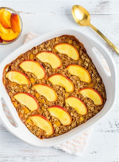 peach-baked-oatmeal-eating-bird-food image