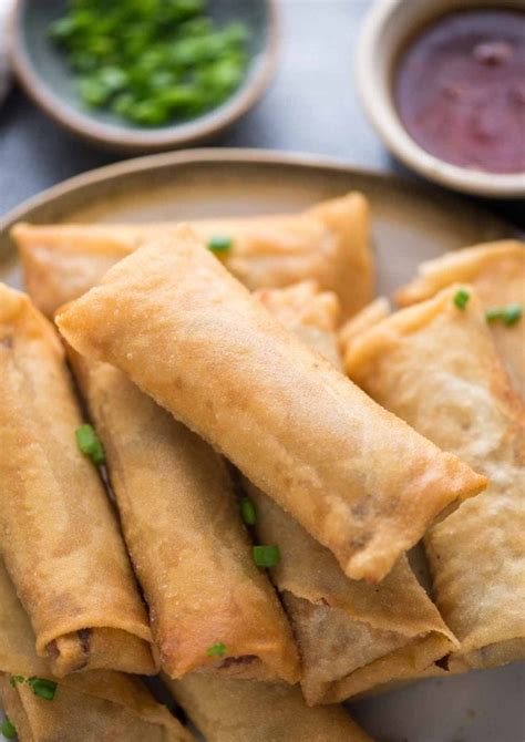 crispy-spring-rolls-recipe-the-flavours-of-kitchen image
