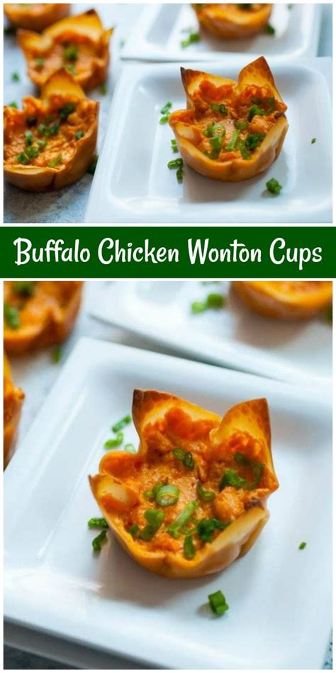 buffalo-chicken-wonton-cups-recipe-girl image