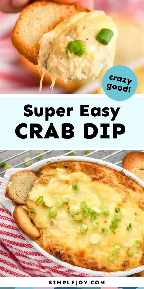 hot-crab-dip-recipe-simple-joy image